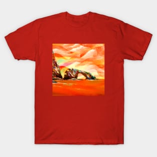 island arch sunset T-Shirt